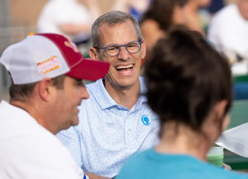 Event photography at an employee appreciation night for Arkansas Children’s Hospital, photographed in Northwest Arkansas by commercial photographer Beth Hall at Arvest Ballpark.