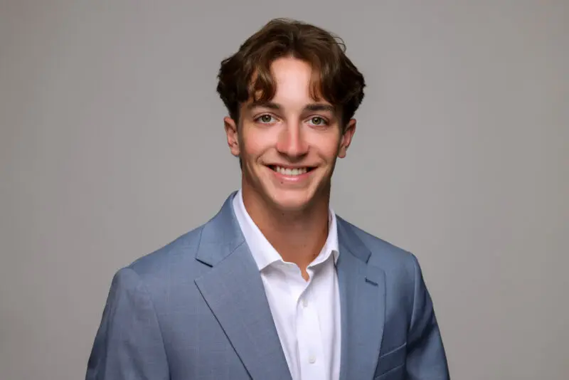 Professional Headshot taken in a studio by Beth Hall Photography in Fayetteville, Arkansas.