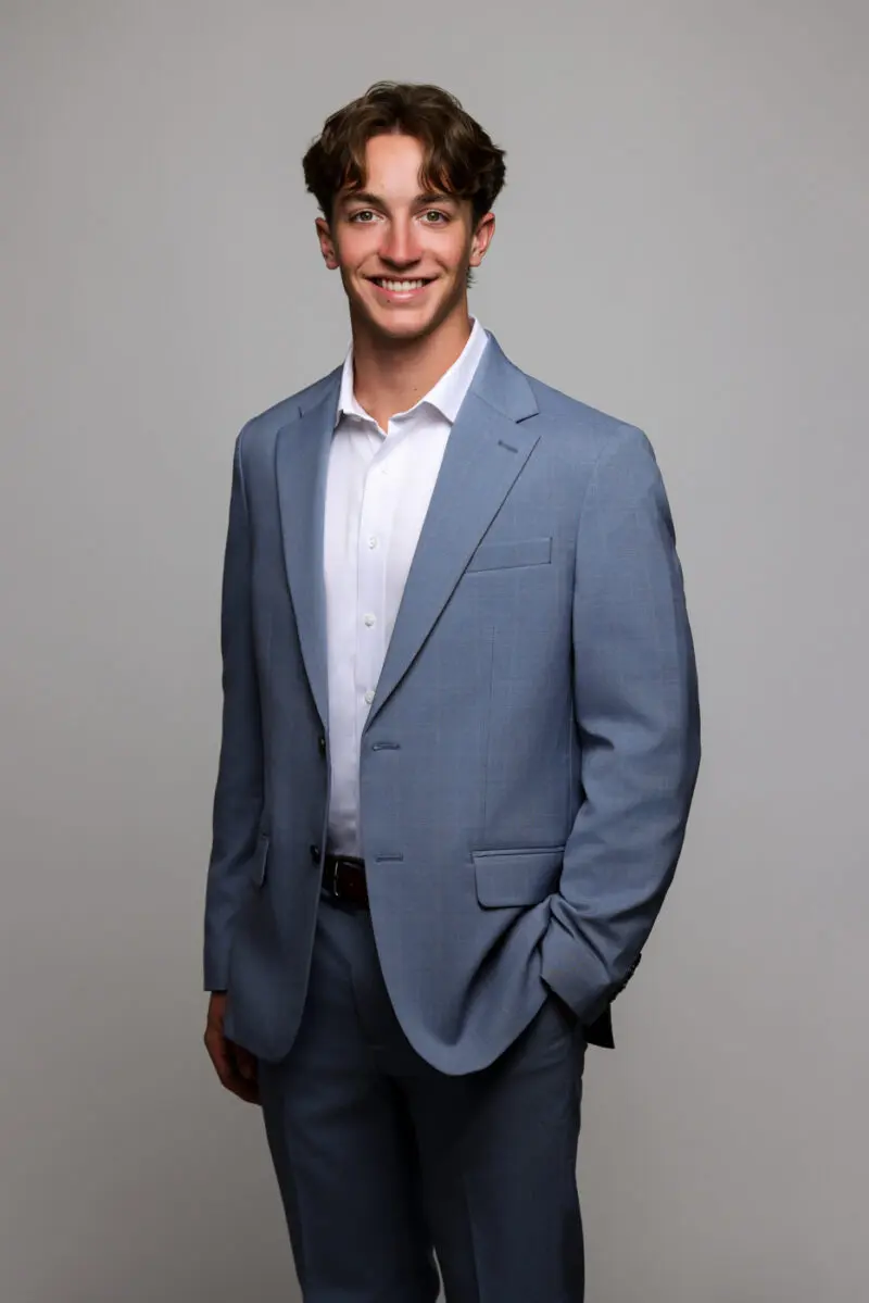 Professional Headshot taken in a studio by Beth Hall Photography in Fayetteville, Arkansas.